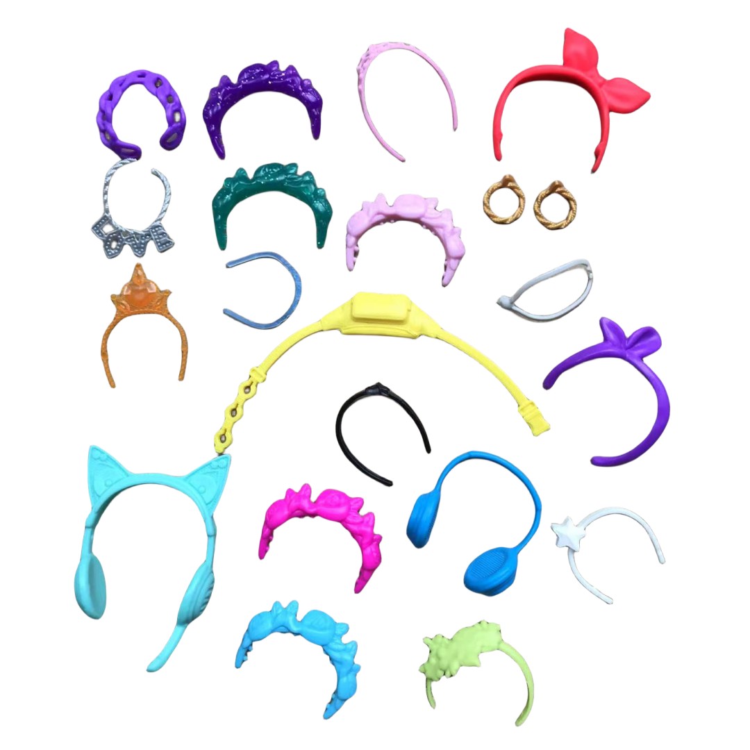 Body Jewelry Necklace - Çok Şekilli Bebek Kafa Bandı Küpe