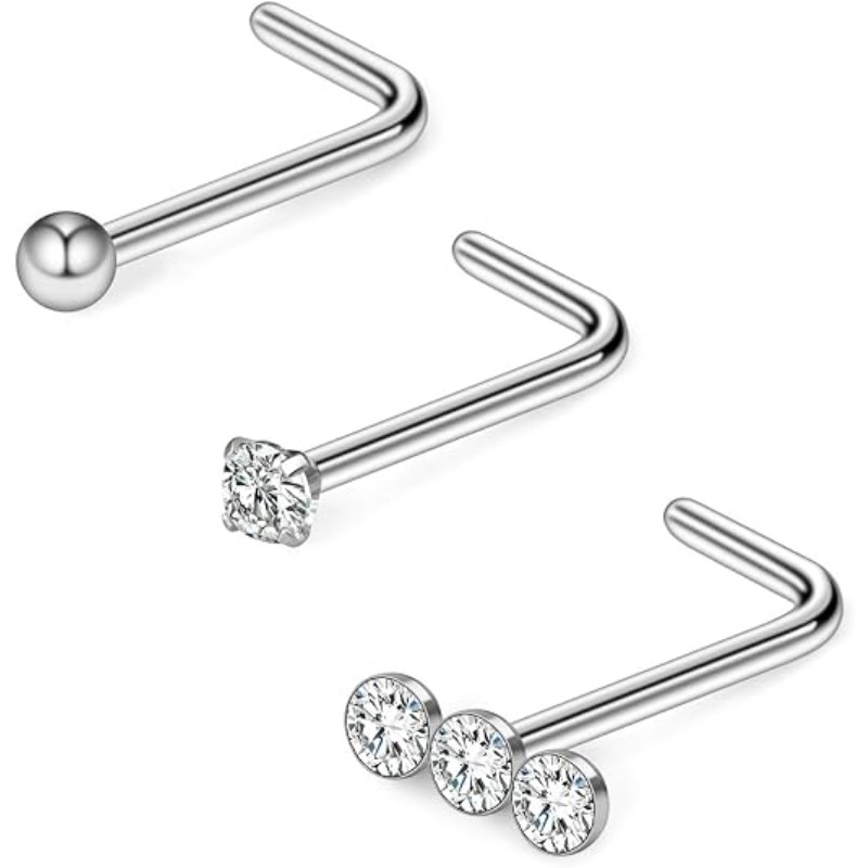 3 adet 20G cerrahi çelikten ya - Body Jewelry Surgical Steel incelemesi ve fiyatı