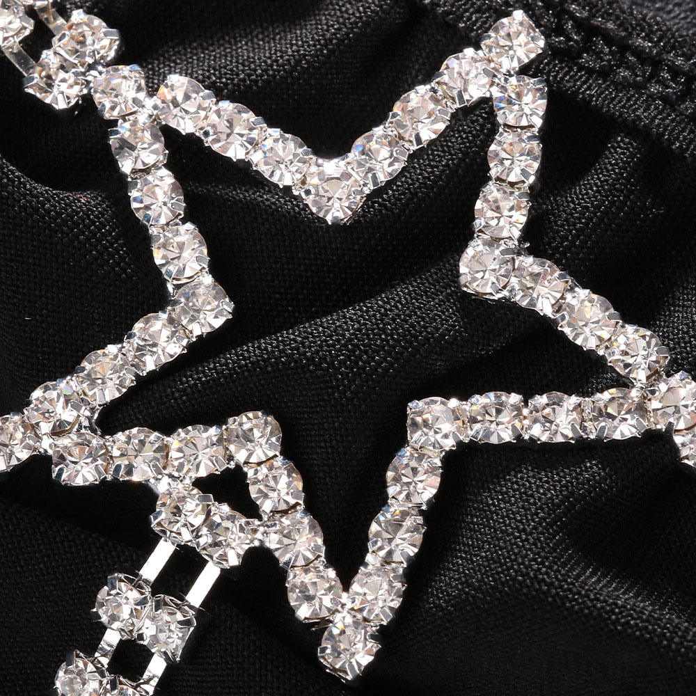 Seksi kristal yıldız bel tanga - Body Jewelry For You incelemesi ve fiyatı