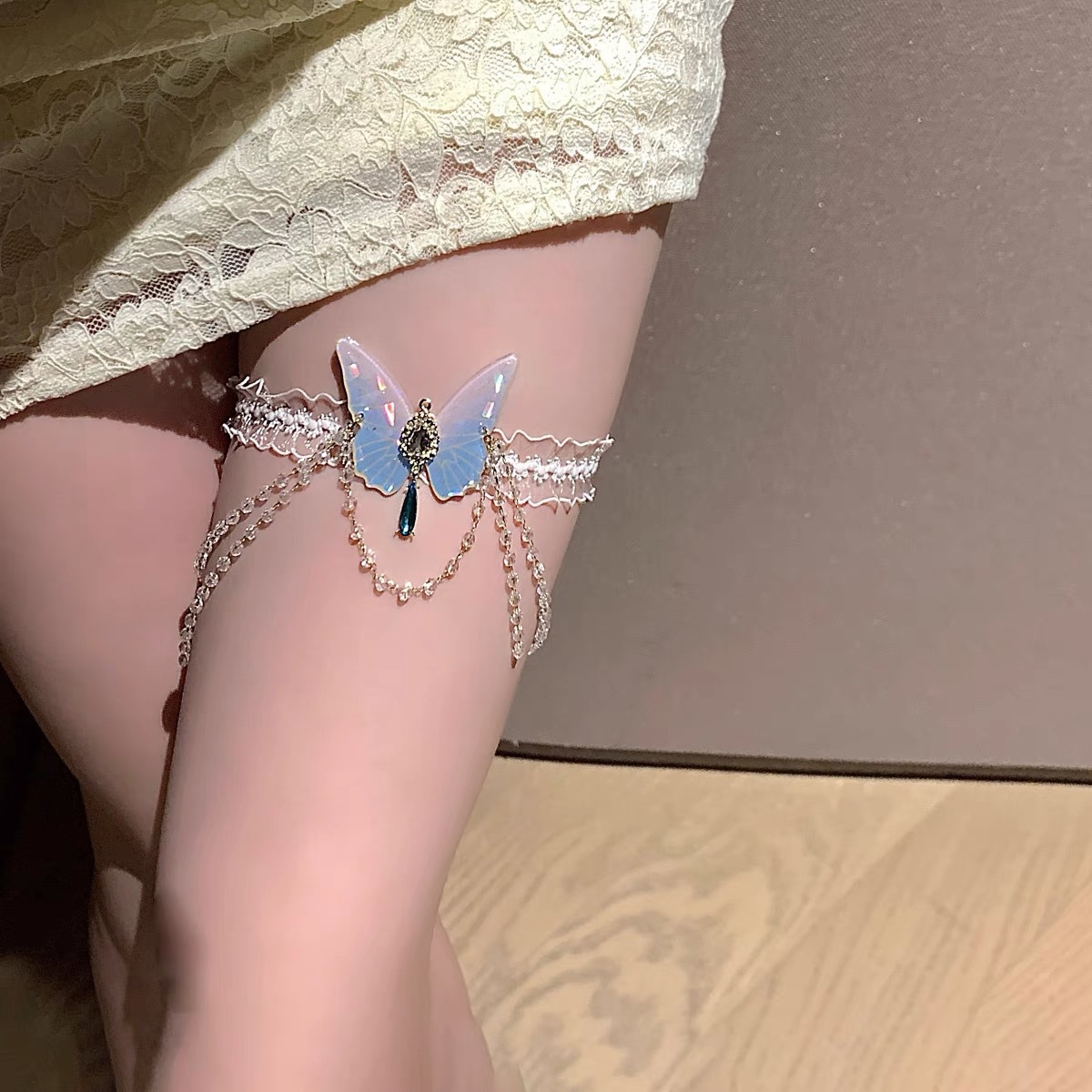 Moda Kelebek Desen Elastik Dan - Body Jewelry For You incelemesi ve fiyatı