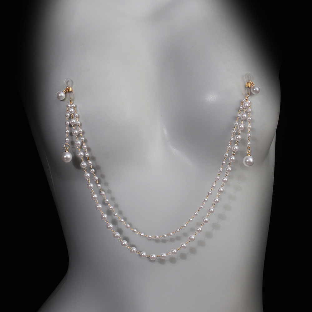 İmitasyon İnci Püsküllü Göğüs  - Body Jewelry Retainers incelemesi ve fiyatı