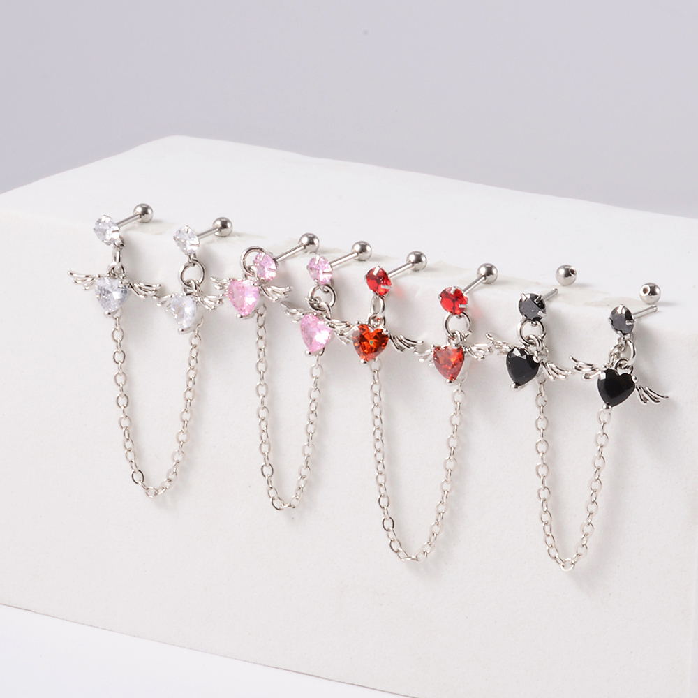 1 adet cerrahi çelik CZ mücevh - Body Jewelry Surgical Steel incelemesi ve fiyatı