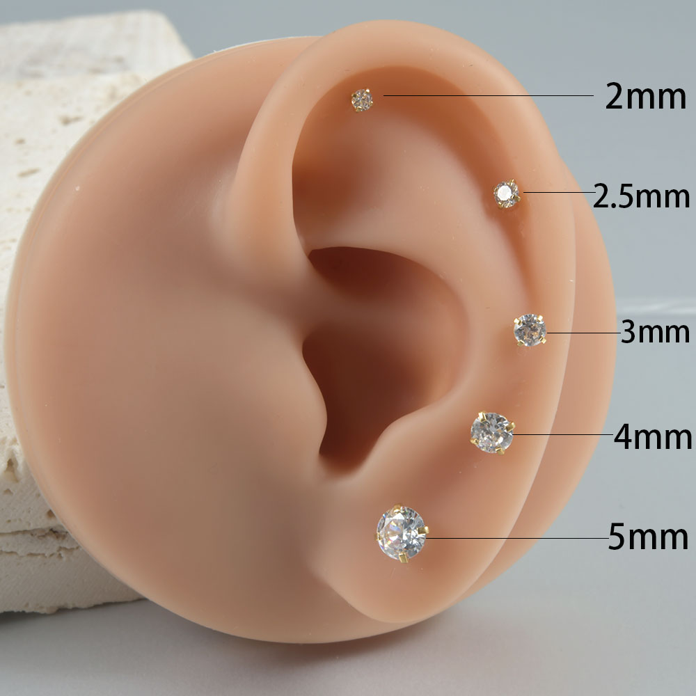 1 çift cerrahi çelik yakalamak - Body Jewelry Surgical Steel incelemesi ve fiyatı