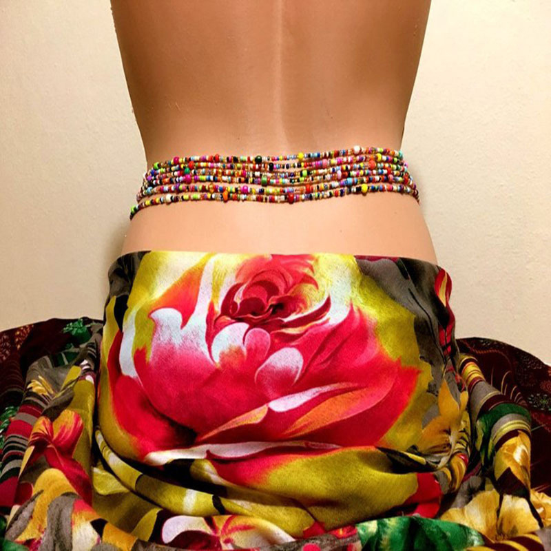 Kadınlar katmanlı boncuklu göb - Body Jewelry For You incelemesi ve fiyatı